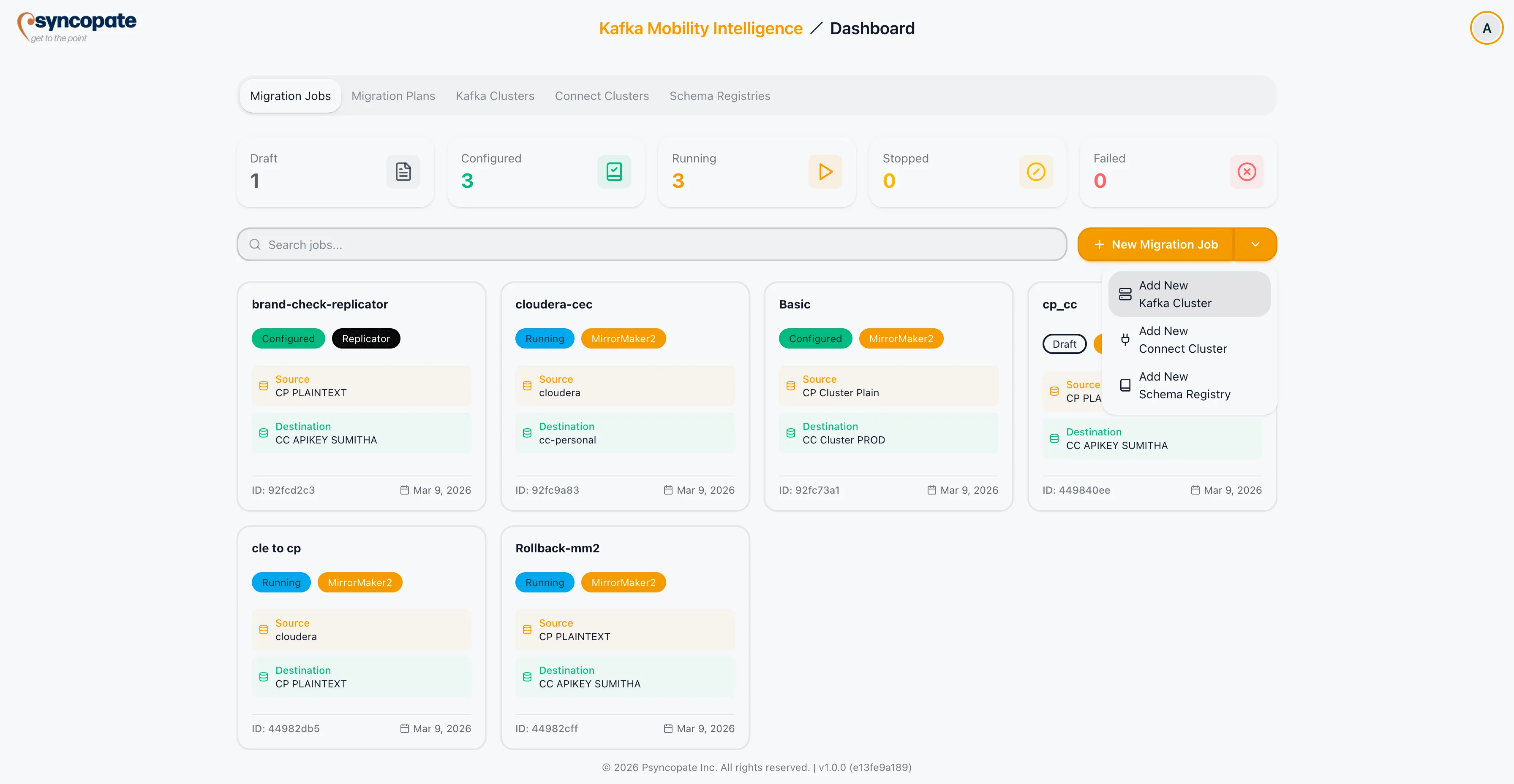 Pre-migration setup overview