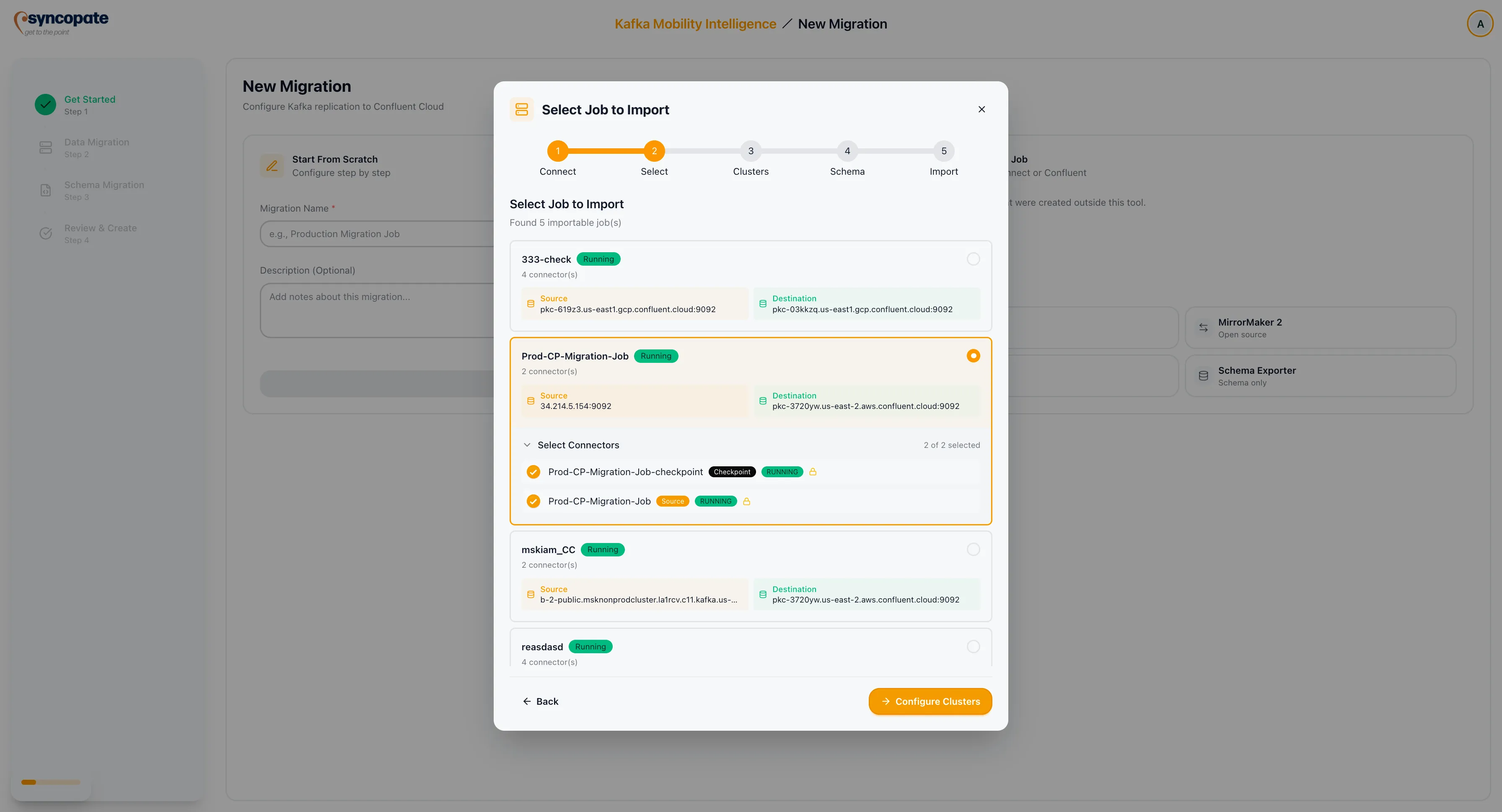 Validation warnings for incomplete connector groups