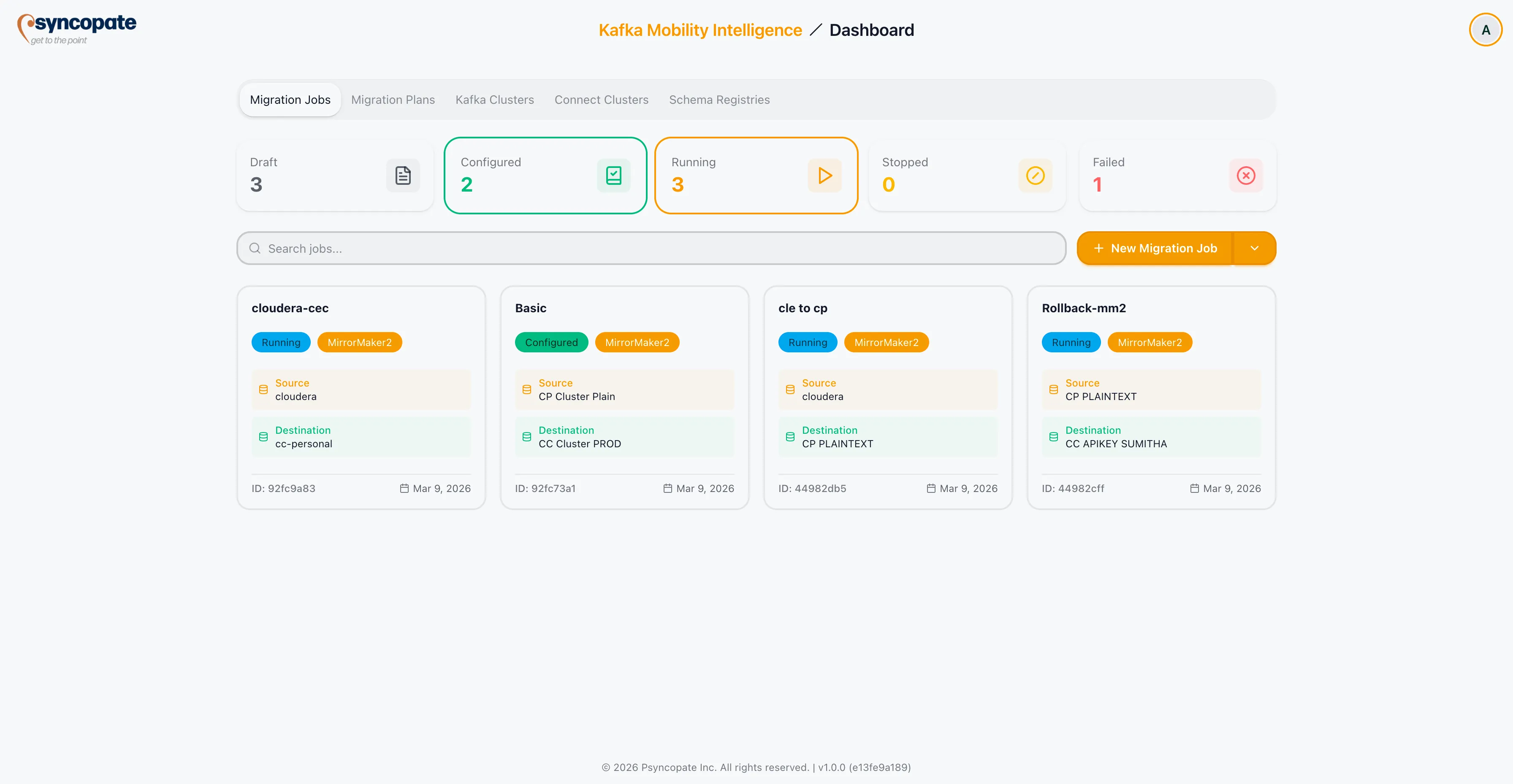 Multi-select status filter